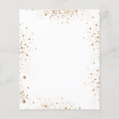 40e verjaardag eucalyptusbegrotingsuitnodiging flyer (Achterkant)