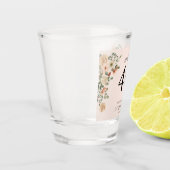 40e verjaardag Floral Shot Glas (Links)