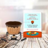 40e verjaardag Fondue Dinner Party Uitnodigingen