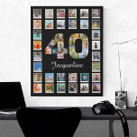 40e verjaardag Foto Collage 47 Foto's Imitatie Canvas Print<br><div class="desc">Ben je op zoek naar een speciale 40e verjaardagscadeau voor iemand speciaal? Onze mooie nepdoek print familiefoillage is de perfecte manier om je liefde en waardering te shows. Met 47 foto's kun je momenten uit het verleden en cadeau vastleggen, intieme familiebijeenkomsten en momentopnamen van gelukkige tijden. Deze faux canvas print...</div>