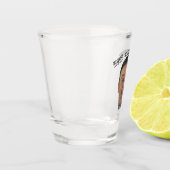 40e verjaardag foto gepersonaliseerde shot glas ca (Links)