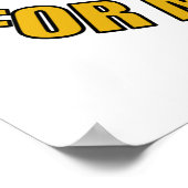 40e verjaardag Funny Beer Poster (Hoek)