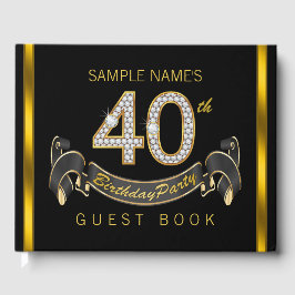 40e verjaardag gastenboek