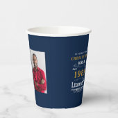 40e verjaardag Geboren in 1983 Fotosjabloon Legend Papieren Bekers (Links)