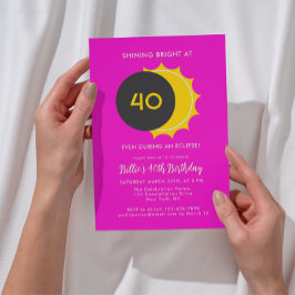 40e verjaardag | Gedeeltelijke zonsverduistering 2 Kaart