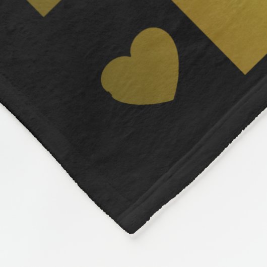 40e verjaardag Gepersonaliseerde foto Fleece Deken (Hoek)