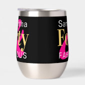 40e verjaardag gepersonaliseerde veertig fabelacht (Rechts)