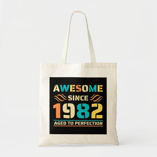 40e verjaardag Geweldige sinds 1982 Tote Bag (Voorkant)