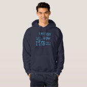 40e verjaardag Gift 1973  Brew Name for Hem Hoodie (Voorkant volledig)