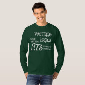 40e verjaardag Gift 1973 Brew T-shirt (Voorkant volledig)