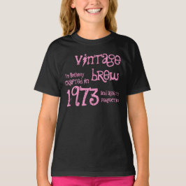 40e verjaardag Gift 1973 Brew T-shirt