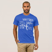 40e verjaardag Gift 1974 Brew V08 T-shirt (Voorkant volledig)