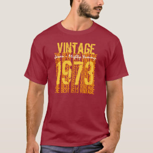 40e verjaardag Gift Best 1973  V500 T-shirt