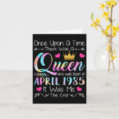 40e Verjaardag Gift Meisje 40e Verjaardag Queen Ap Kaart (Gele Bloem)