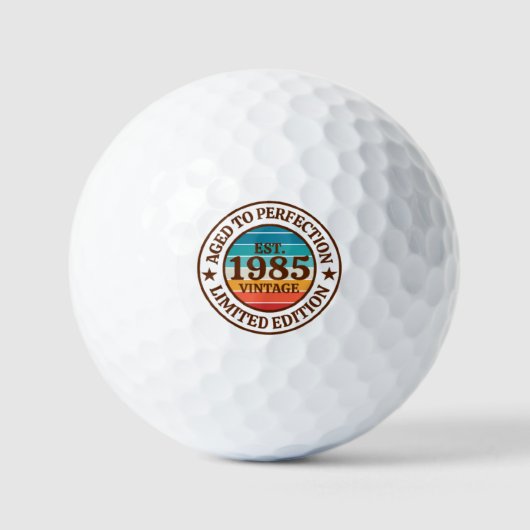 40e verjaardag golfballen (Voorkant)