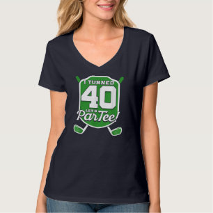 40e verjaardag Golfer Golfing 40 bday golfspeler G T-shirt