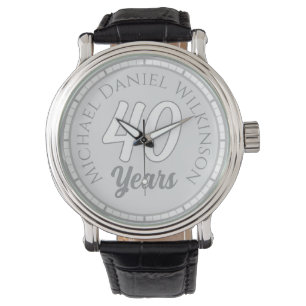 40e verjaardag horloge