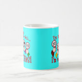 40e verjaardag Humor T shirt Koffiemok (Center)