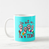 40e verjaardag Humor T shirt Koffiemok (Links)