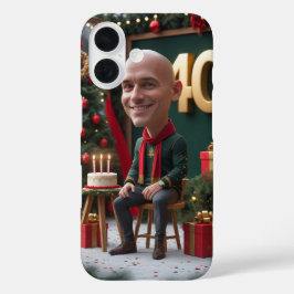 40e verjaardag iPhone 16 Hoesje – stijlvolle mijlp