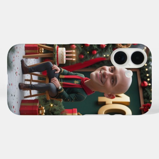 40e verjaardag iPhone 16 Hoesje – stijlvolle mijlp (Achterkant (horizontaal))