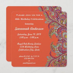 40e verjaardag kaart