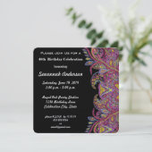 40e verjaardag kaart (Staand voorkant)