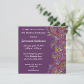 40e verjaardag kaart (Staand voorkant)