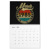 40e verjaardag kalender (Mar 2026)