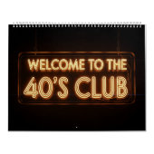 40e verjaardag kalender (Hoes)