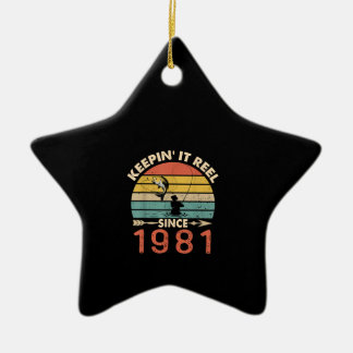 40e verjaardag - Keepin is terug sinds 1981 Keramisch Ornament