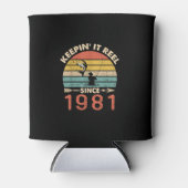 40e verjaardag - Keepin Reel sinds 1981 Vist Blikjeskoeler (Voorkant)