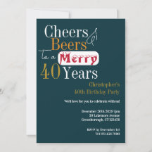 40e verjaardag Kerst borrels Feest