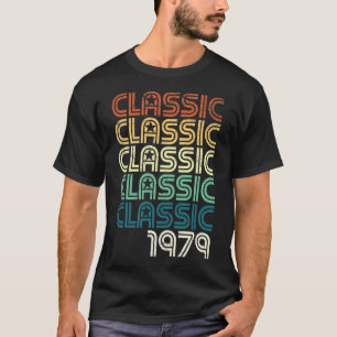 40e verjaardag  Klassieke 40 jaar oude Retro G T-shirt