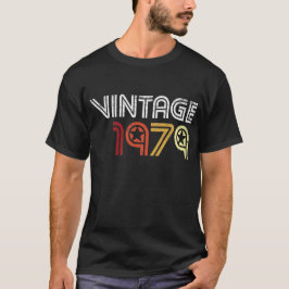 40e verjaardag Klassieke 40 jaar oude Retro G T-shirt