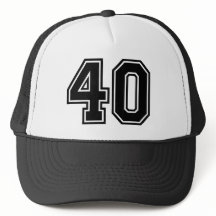 40e verjaardag Klassieke trucker Hat