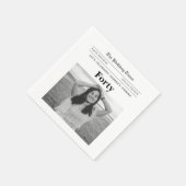 40e Verjaardag Krant Servet (Hoek)