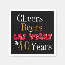 40e verjaardag Las Vegas Cheers and Beers Party