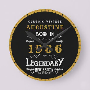 40e verjaardag Legende Geboren 1986 Ronde Klok