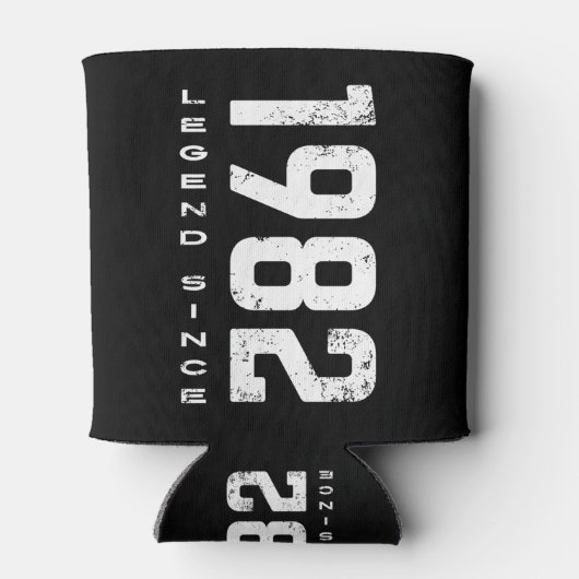 40e verjaardag Legende sinds 1982 Blikjeskoeler (Achterkant)