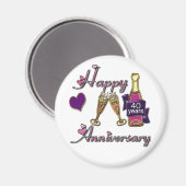 40e. Verjaardag Magneet (Voorkant / Achterkant)