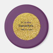 40e verjaardag magneet (Voorkant)