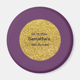 40e verjaardag magneet