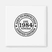 40e verjaardag magneet (Voorkant)