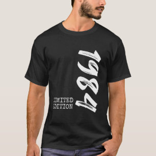 40e Verjaardag Man Vrouw 40 Jaar 1984 Decoratief F T-shirt