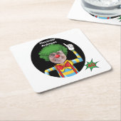 40e Verjaardag Mannen Nieuwe Grappige Clown Epic Kartonnen Onderzetters (Schuin)