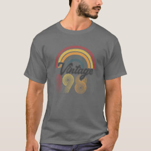 40e verjaardag Mannen Vrouwen Vintage 1981 Retro B T-shirt