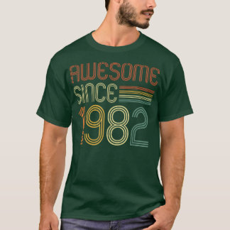 40e verjaardag meisje 40 jaar oud Geweldige sinds  T-shirt