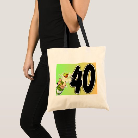 40e verjaardag merchandise tote bag (Voorkant (product))
