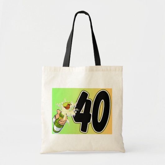 40e verjaardag merchandise tote bag (Voorkant)